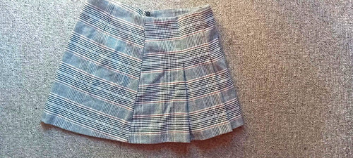 Cotton faltenrock mini - cotton,
