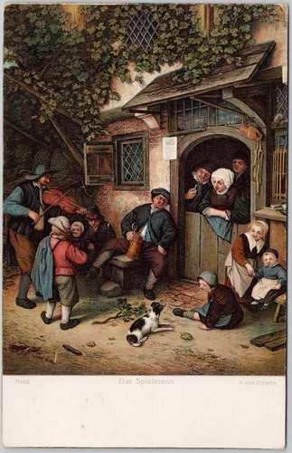 Vintage adriaen van - van, ostade