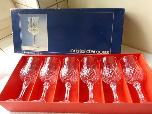 Cristal arques wein - 6, d'arques