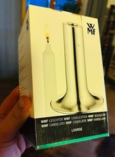 WMF Kerzenständer LOUNGE *H16 cm Edelstahl, matt, rostfrei *NEU/OVP