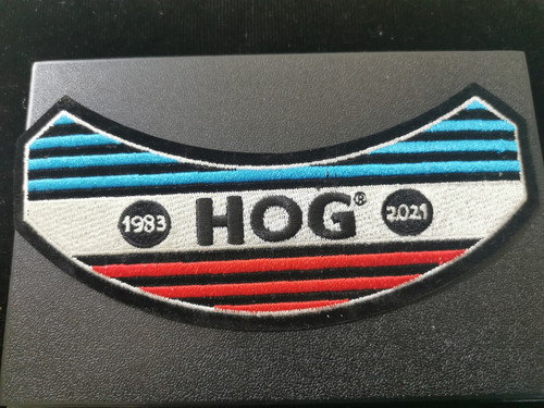 Harley davidson hog aufnäher - hog,