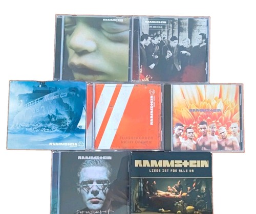Rammstein alben sammlung - cd,