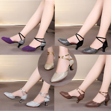 Damen Lateinische Tanzschuhe Tanz nationaler Standard Cha Cha Rumba PARTY SHOES