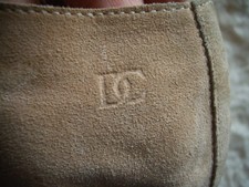 DC wunderbar leichte, ungefütterte Lederschuhe, Damen, 42