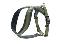 HUNTER Geschirr London Comfort Olive Hunde Alltagsgeschirr verstellbar