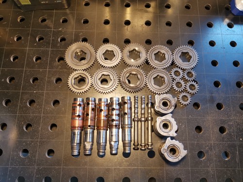 Simson konvolut getriebeteile - simson,