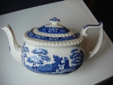 Spode Blue Tower Teekanne 1,3 Ltr. - Bitte lesen