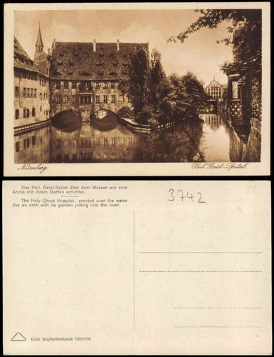 Ansichtskarte nürnberg - ansichtskarte,