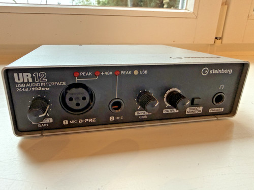 Steinberg ur12 audio interface - steinberg,