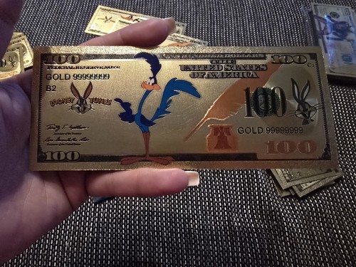 100 dollar goldschein - 100, goldschein-