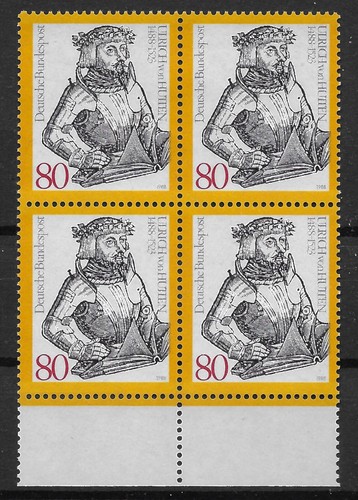 Bund 1988 mi 1364 - mi, ulrich