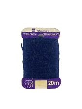 Ackermann VEILCHEN STOPFGARN Vintage Blau 20m Made in W. Germany 100% Baumwolle