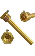 Tauchhülse Messing 1/2 Zoll