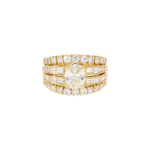 Ring mit brillanten ca - mit,
