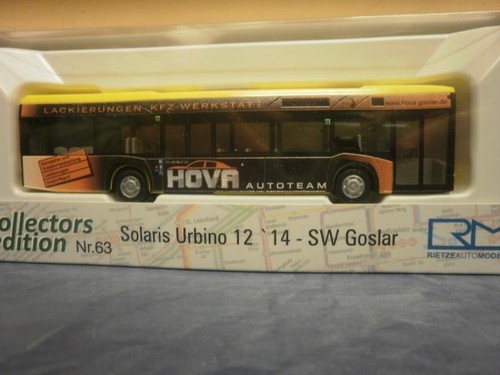 Rietze stadtbus solaris urbino - rietze,