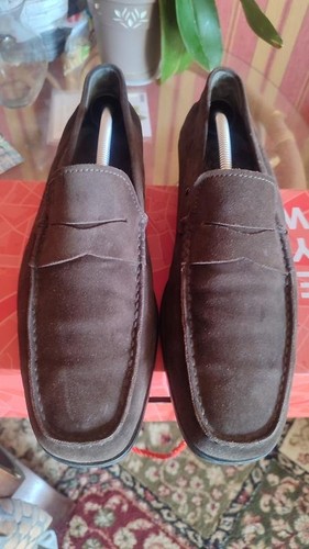 Men tod heels - suede, 44