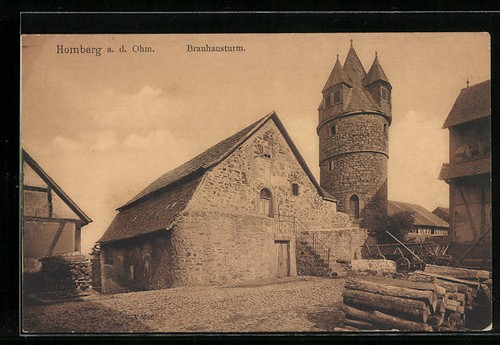 Ansichtskarte homberg d - a.,