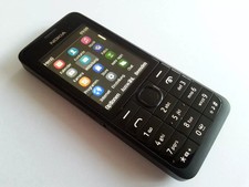 NOKIA 301 TOP-SCHWARZ-2,4"-EXTRAS-KEIN SIMLOCK-RECHNUNG-DHL VERSAND
