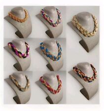 Damen Mesh  Kette Schlauchkette Zopf Farbwahl Modeschmuck