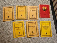 Taschenpartitur Konvolut Noten