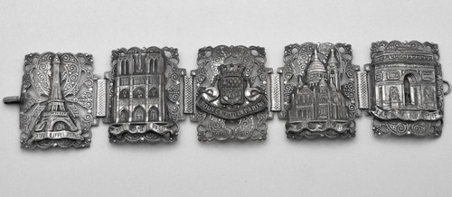 Antikes armband versilbert - armband,