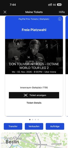 Don toliver berlin innenraum - don,