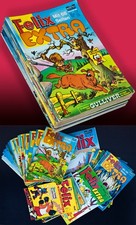 30 FELIX HEFTE ab 1968 FELIX EXTRA FERIEN GROSSBAND BASTEI VERLAG