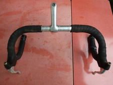 BF Belleri Rennrad Lenker mit Belleri Vorbau und Mafac Bremshebel Vintage