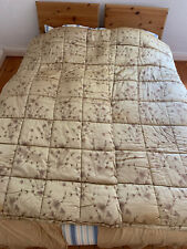 Tagesdecke Bettüberwurf 2 Plaids Vintage 50er original boheme goldGlanz original