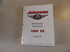 1998 1999 Werkstatthandbuch Johnson Außenborder 30 40 50 55 65 70 PS 