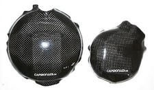 KTM 250 350 EXC SMR SX XC 2011-2016 2x CARBON KUPPLUNGSDECKEL LIMADECKEL COVER