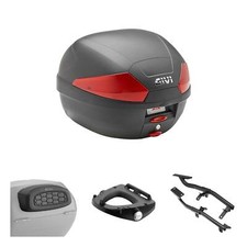GIVI B29 Topcase Schwarz Rot