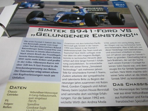 Formel chronik fahrzeuge - chronik,