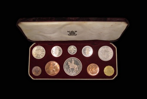 Elizabeth 1953 coin - 1953, 10