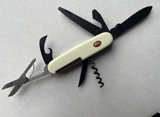 AUDI Logo Taschenmesser Inox Solingen geschwärzt rostfrei vintage Multitool