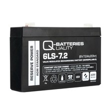 Q-Batteries 6LS-7,2 6V 7,2Ah