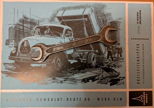 Prospekt magirus deutz - magirus-deutz, kipper