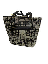 Vintage Givenchy Tasche – Canvas & Leder, Monogram, Top Zustand