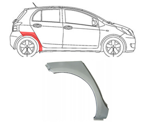 Für toyota yaris 2006 - toyota, 2006-
