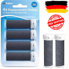 ™ Mineral Ersatzrollen (Grau) Für Emjoi Micro Pedi Im 4Er-Pack | Sehr Grob*