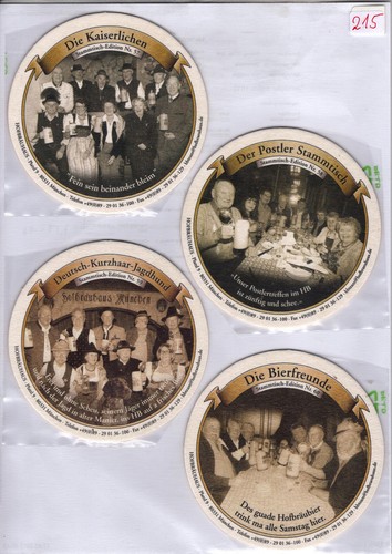 Serien bierdeckel - ,