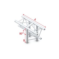 Milos Pro-30 Triangle P Truss – T-Kreuz 3-Punkt Traverse Veranstaltung Licht