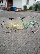Tandem Fahrrad gebraucht. mit Dreigangschaltung. 