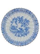 Tuppack Untertasse China Blau