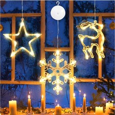 3 Stück Weihnachts LED