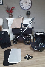Bugaboo Cameleon 3 „Mokka“ Kinderwagen +  Maxi Cosi + Buggy