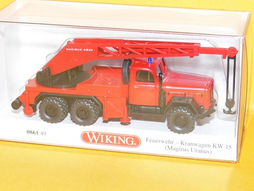 Wiking feuerwehr magirus - -,