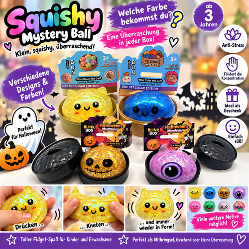Squishy mystery ball fidget - mystery,