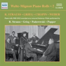 Strauss - Welte-Mignon Piano Rolls Vol. 2