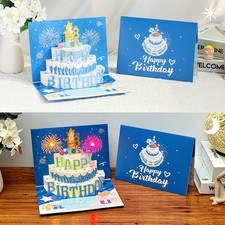 3D Popup Musik-Licht-Karte